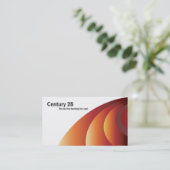 100 Rustリングや輪モーゲージ・ブローカ・ビジネス・カード 名刺 (スタンド正面)