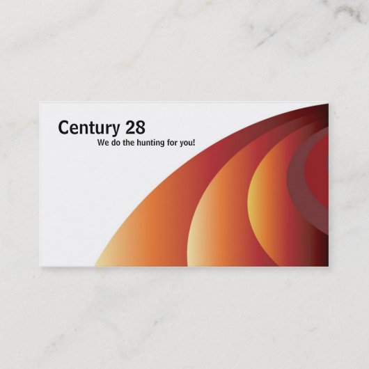 100 Rustリングや輪モーゲージ・ブローカ・ビジネス・カード 名刺 (正面)