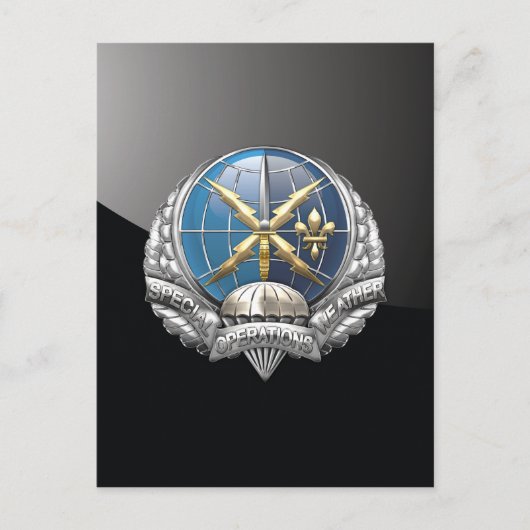 [100] SOWTエンブレム ポストカード (正面)