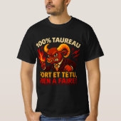 100 % TAUREAU Tシャツ (正面)