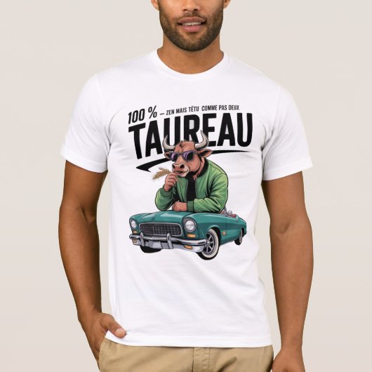 100 % TAUREAU Tシャツ (正面)