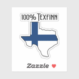 100% Texfinn オーダーメイド カット済み ビニールステッカー シール