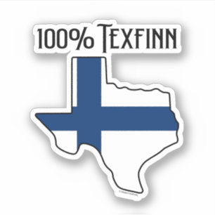100% Texfinn オーダーメイド カット済み ビニールステッカー シール