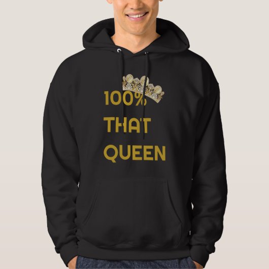 100 That Queen Cute Trendy Ladies パーカ (正面)