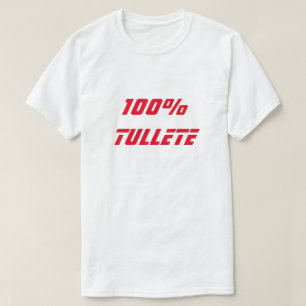 100% Tullete 100間抜け% Tシャツ