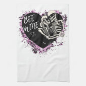 100% twill cotton kitchen towels with a sweet coup キッチンタオル (縦)