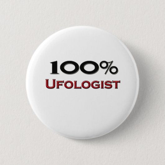 100% Ufologist 缶バッジ (正面)