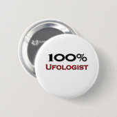 100% Ufologist 缶バッジ (正面&裏面)