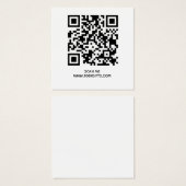 100 X QRコード記号カード – 無料の発電機を使う (正面&裏面)