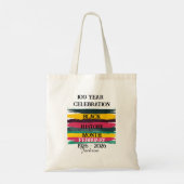 100 year celebration black history month 2026 トートバッグ (裏面)