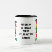 100 Years Souvenir Centennial Black History Month マグカップ (中央)