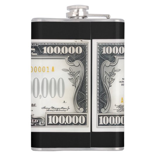 $100k フラスク (裏面)