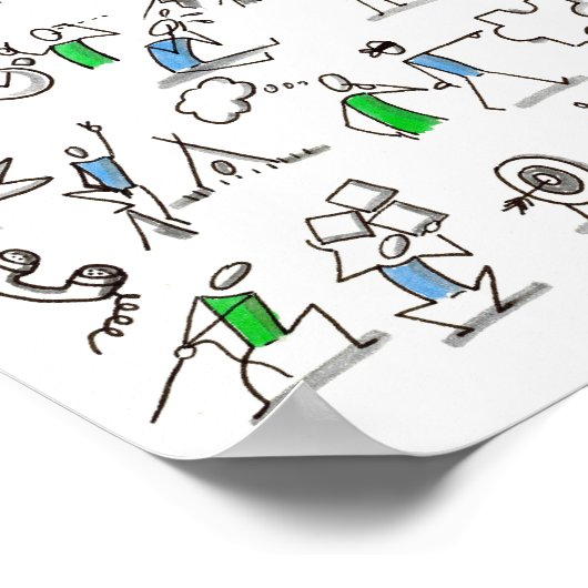 100Pictos ポスター (角)