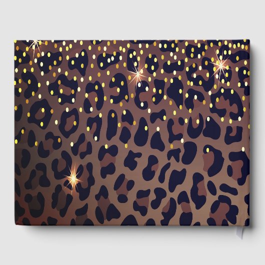 100thバースデーパーティーleopard print ゲストブック (裏面)