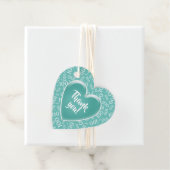 100th乱数パターンティール（緑がかった色）/白 フェイバータグ (インサイチュ)