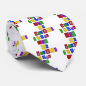 100th学校のゴシック体の日 ネクタイ (ロール)