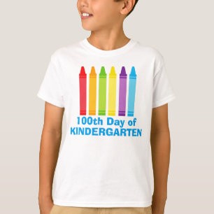 100th幼稚園の日 tシャツ