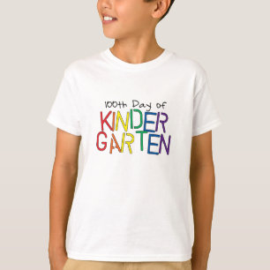 100th幼稚園の日 tシャツ