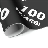 100th誕生日の包装紙 ラッピングペーパー (ロールコーナー)
