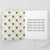 100th誕生日パーティギフト。私の100に何が起こるか カード (内部)