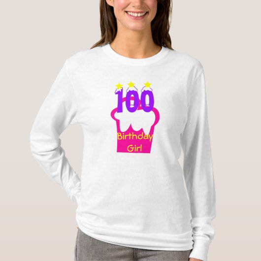100th誕生日 tシャツ (正面)