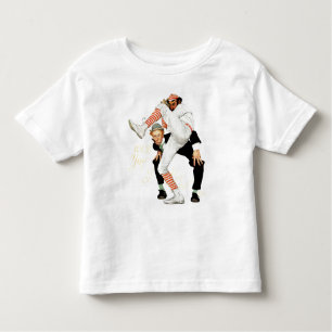 100th野球の記念日 トドラーTシャツ