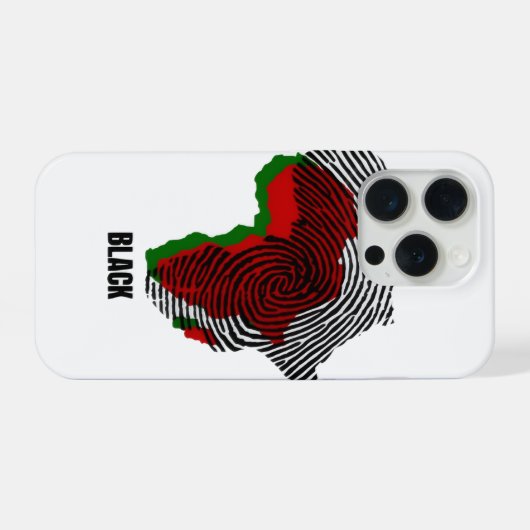 100th Anniversary Black History iPhone Cover  iPhoneケース (裏面横)