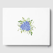 100th Birthday Blue Hydrangeas ゲストブック (裏面)