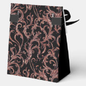 100th Birthday Rose Gold Swirls Thank You  フェイバーボックス (裏面)