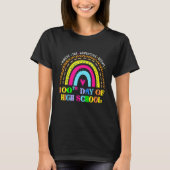 100th Day Of High School School - 100 Days Smarter Tシャツ (正面)