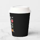 100th Day of School先生ハッピー100日 紙コップ (左)