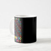 100th Day Of School先生100日算数 コーヒーマグカップ (正面左)