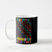 100th Day Of School先生100日算数 コーヒーマグカップ (左)