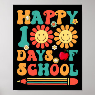 100th Day Of School先生- 100日Smar ポスター