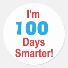 「100th Day of School」スタンプ ラウンドシール