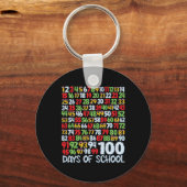 100th Day Of School 100日算数先生 キーホルダー (正面)