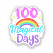 100th Day of School 100 Days 35 シール (正面)