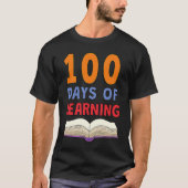 100th Day of School 100 Days of Learning Smarter T Tシャツ (正面)