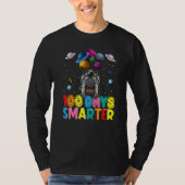 100th Day Of School 100 Days Smarter Space Astrona Tシャツ (正面)