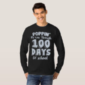 100th Day Of School 100 Days Teacher Students Boys Tシャツ (正面フル)