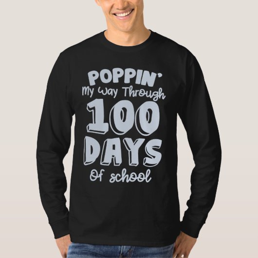 100th Day Of School 100 Days Teacher Students Boys Tシャツ (正面)