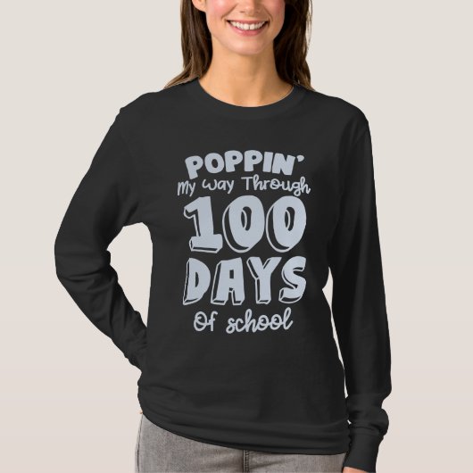 100th Day Of School 100 Days Teacher Students Boys Tシャツ (正面)