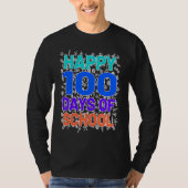 100th Day Of School 100 Days Teacher Students Boys Tシャツ (正面)
