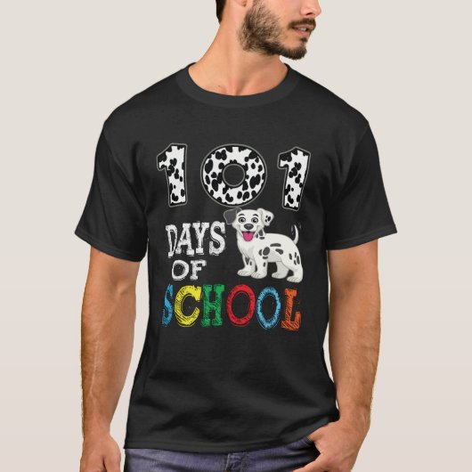 100th Day Of School 101 Days Smarter 100 for Boys  Tシャツ (正面)