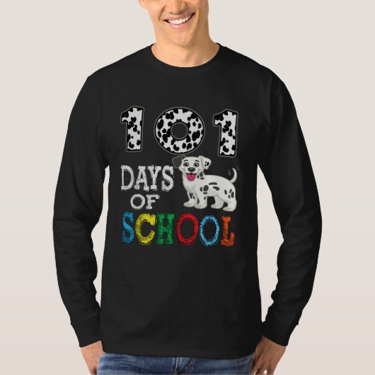 100th Day Of School 101 Days Smarter 100 for Boys  Tシャツ (正面)