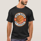 100th Day of School Basketball 100 Days Of School Tシャツ (正面)