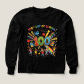 100th Day of School Colorful Celebration Design –  (デザイン正面)