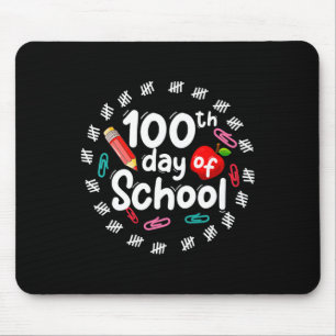 100th Day Of School For School Kids 100日Sma マウスパッド