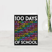 100th Day Of School Kids 100日学ズMath Nu カード (正面)