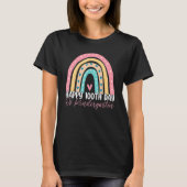 100th Day Of School Kindergarten Teacher Rainbow T Tシャツ (正面)